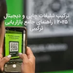 ترکیب تبلیغات چاپی و دیجیتال در کمپین‌ها با استفاده از شبکه‌های اجتماعی و کدهای QR